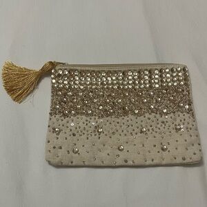 Beaded bag with Tassel